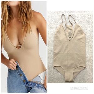 Free People Move Along Bodysuit M/L